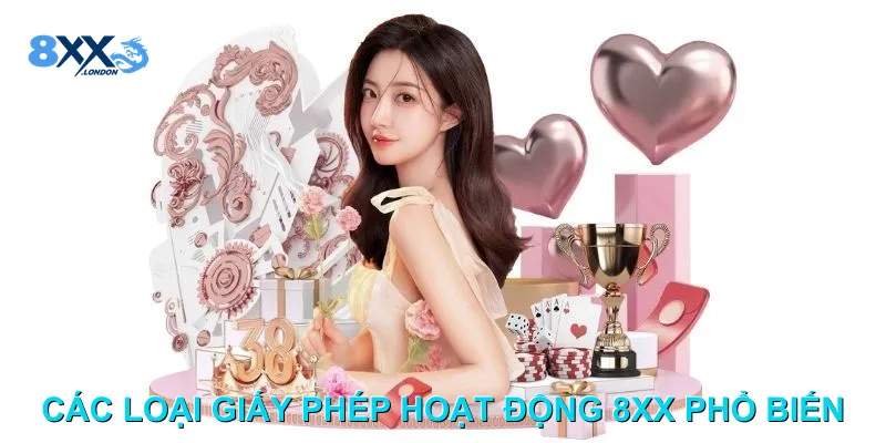 Các loại Giấy phép hoạt động 8XX phổ biến